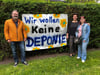 Kämpfen gegen eine Deponie in Köchstedt: Reiner Thierbach (v.l.n.r.), Heike Längrich-Oehlschläger und Yvonne Hermann engagieren sich in der Bürgerinitiative.