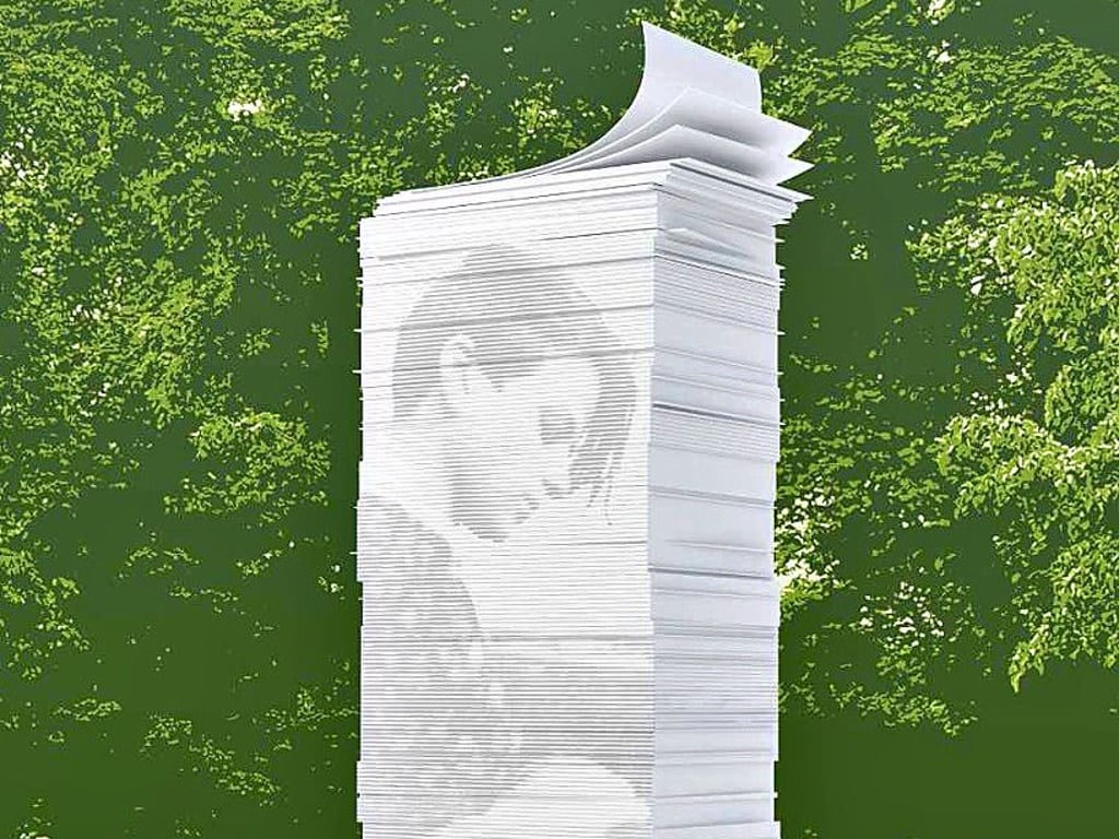 Sieger bei der Bürgerbeteiligung zum Scholl-Denkmal: „Der Anstoß“.