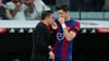 Barcelonas Trainer Xavi Hernández und Robert Lewandowski wollen noch Großes erreichen.