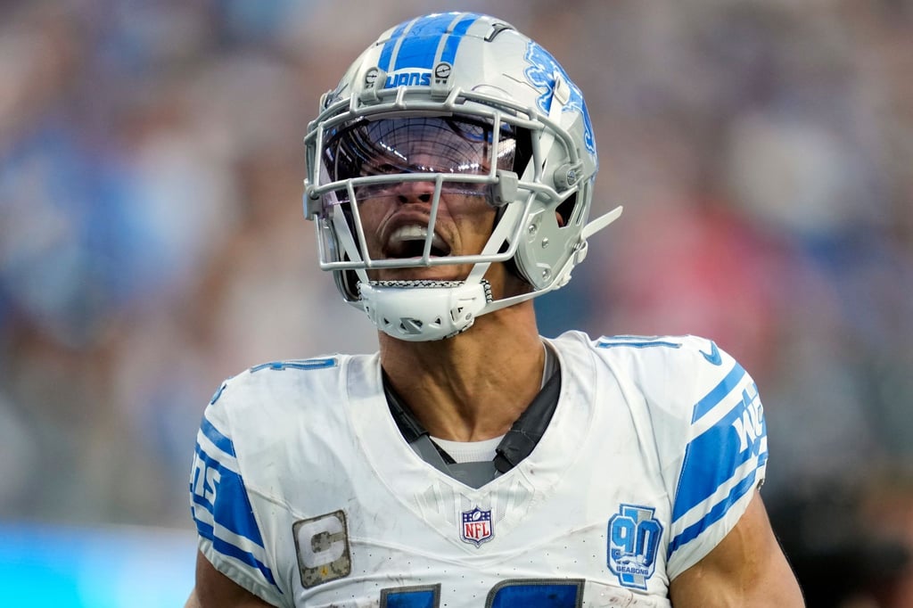 Amon-Ra St. Brown spielt auch in den kommenden Jahren für die Detroit Lions.
