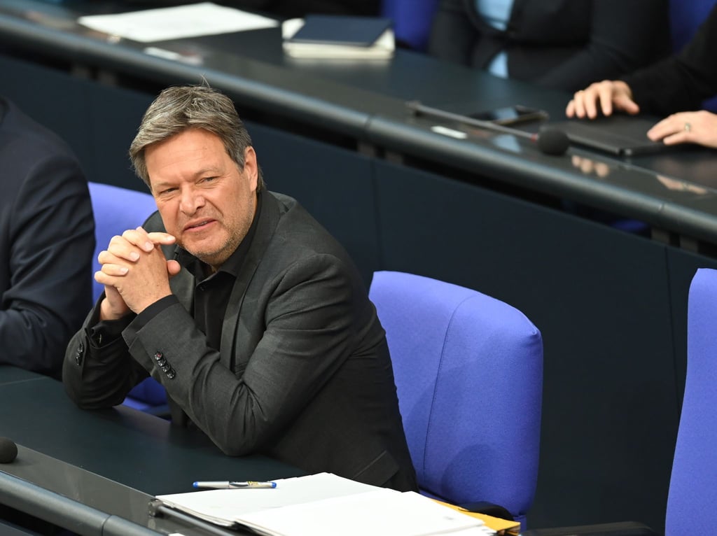 „Ich hätte es mir gewünscht, dass wir mit dem Paket auch eine Förderung für die Produktion von Solarpaneelen in Deutschland beschließen“: Robert Habeck.