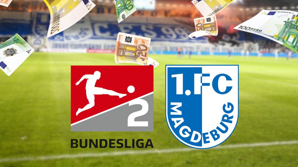 Auf den 1. FC Magdeburg könnte in der kommenden Saison in der 2. Bundesliga ein wahrer Geldsegen zurollen.