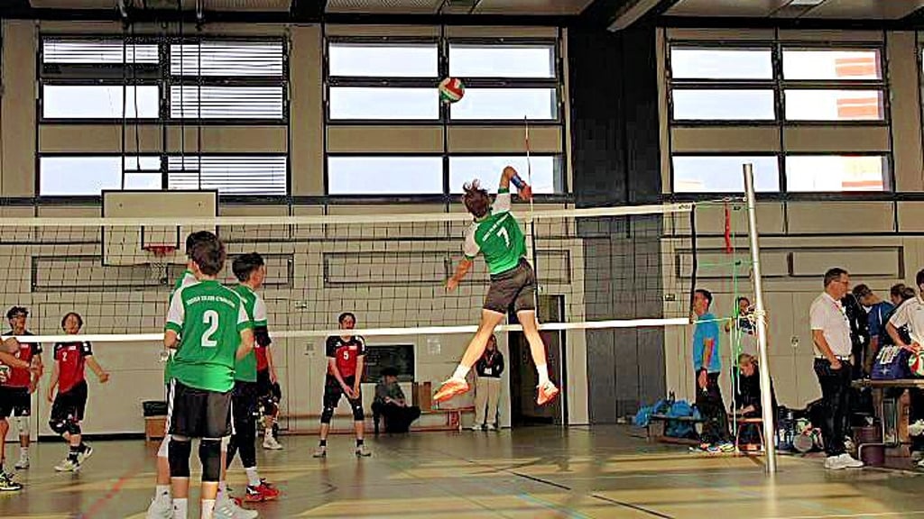 Die Roland-Gymnasiasten waren mit vollem Einsatz dabei.