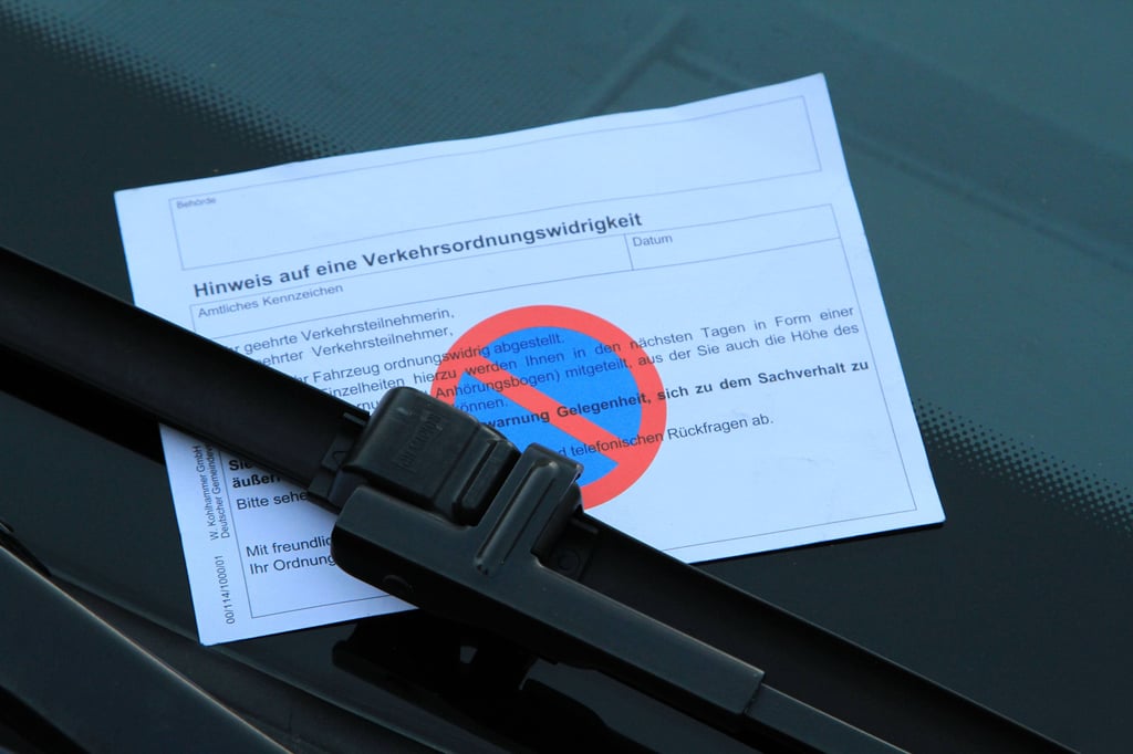 Symbolfoto - Für Verstöße gegen die Parkordnung kassieren auch die Mitarbeiter von Pflegedienst Knöllchen.