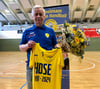  WHV 91-Geschäftsführer Jürgen Rosenheinrich wurde anlässlich des 25. Jubiläums  des Fördervereins „Freunde des Weißenfelser Handballs“ mehrfach ausgezeichent.