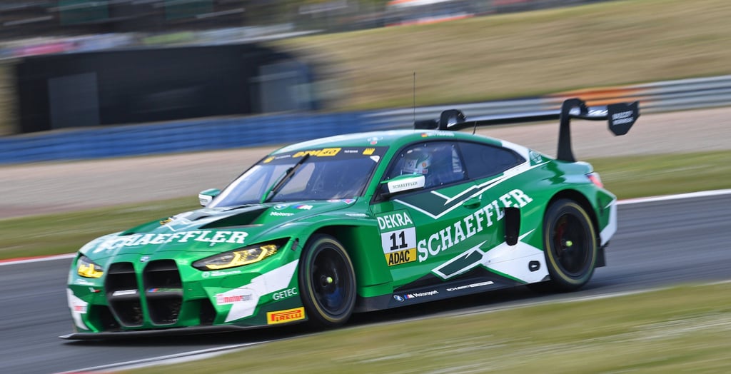 Bitterer DTM-Auftakt für Schubert Motorsport: Marco Wittmann war Erster und schied kurz vor dem Ende aus.