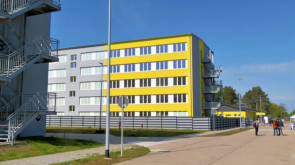 In die Landesaufnahmeeinrichtung für die Unterbringung von Asylsuchenden in Stendal werden Anfang Mai 2024 die ersten Bewohner einziehen.