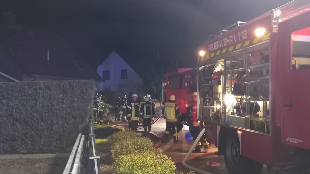 In Süplingen hat am frühen Morgen des 29. April ein Holzschuppen gebrannt.