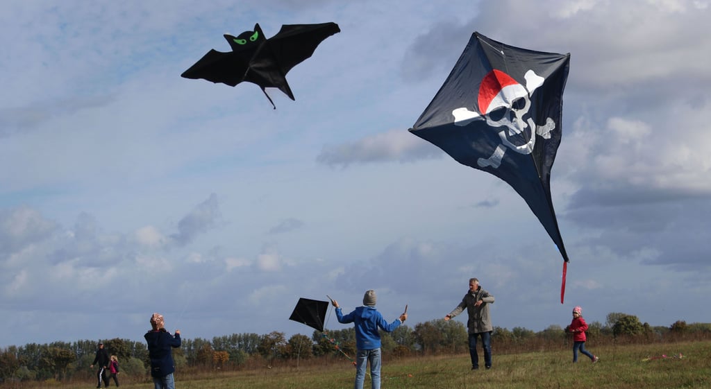 Das Drachenfest in Schermen ist in der Umgebung einzigartig.