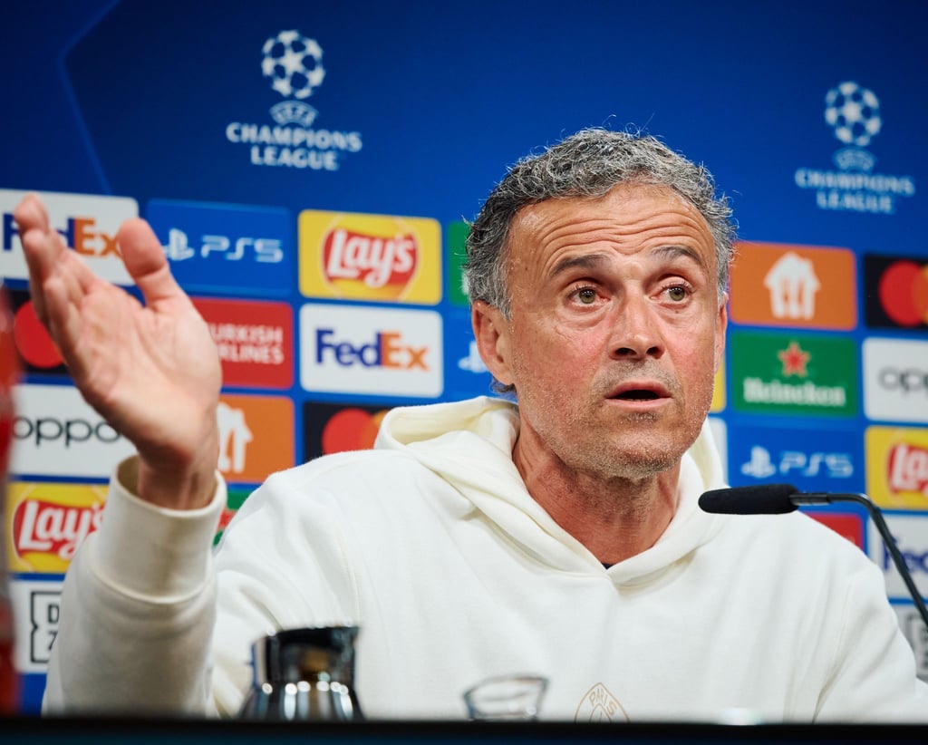 Erwartet in Dortmund ein Duell auf Augenhöhe: PSG-Trainer Luis Enrique.