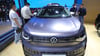 Ein SAIC Volkswagen ID.6 X wird auf der „20. Shanghai International Automobile Industry Exhibition“ ausgestellt.