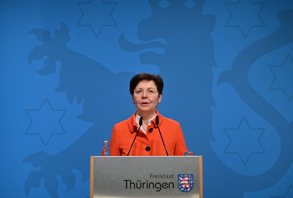 Heike Taubert (SPD), Finanzministerin von Thüringen.