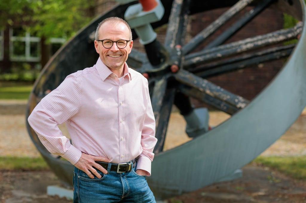 Mark Fischer kandidiert als Bürgermeister in der Gemeinde Elsteraue.