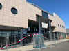 Die Umbauarbeiten am "Biwo-Center" in Bitterfeld laufen. Im Juni sollen die ersten Läden eröffnen.