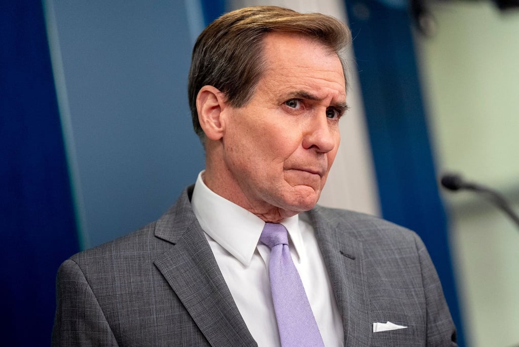 John Kirby, Sprecher des Nationalen Sicherheitsrates der USA.