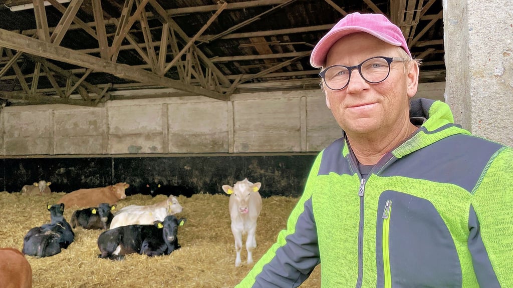 Seit 1992 Vorstandsvorsitzender der Agrargenossenschaft Weißenschirmbach: Bauer Norbert Münch setzt auf Tierwohl und Wirtschaftlichkeit.