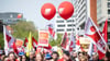 2023: Am Tag der Arbeit findet eine Demonstration des Deutschen Gewerkschaftsbundes (DGB) unter dem Motto „Ungebrochen solidarisch“ statt.