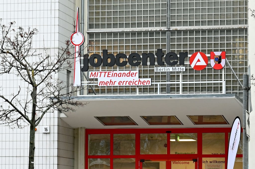 Blick auf das Jobcenter Berlin Mitte.