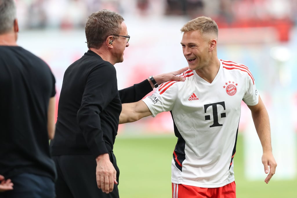 Joshua Kimmich und Ralf Rangnick.