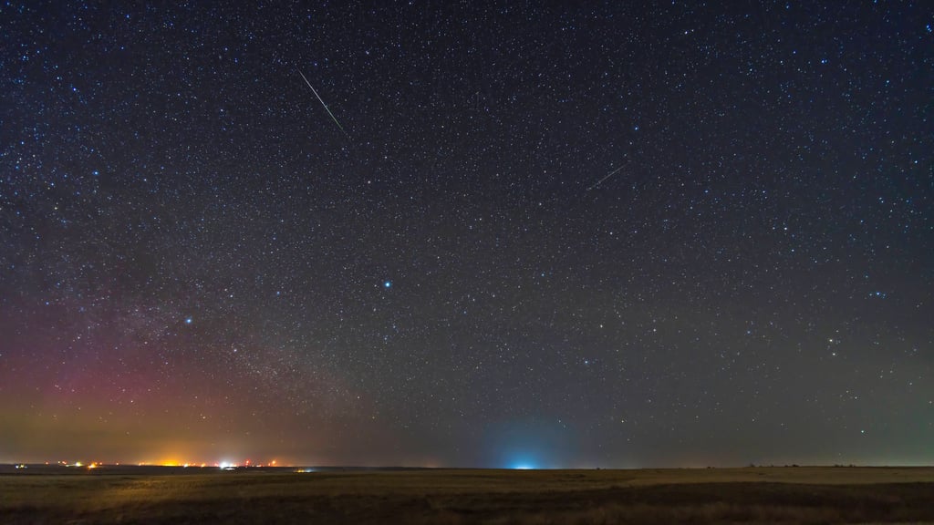 In der Nacht vom 21. auf den 22. Oktober sind zahlreiche Sternschnuppen zu erwarten. Der Meteorstrom der Orioniden erreicht dann seinen Höhepunkt.