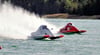 Neben einem Wettrennen ferngesteuerter RC Speedboote werden beim Elbefest am Sonntag  am Petriförder auch  bemannte Speedboote in einem Showrennen zu erleben sein. 