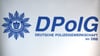 Das Logo der Deutschen Polizeigewerkschaft (DPolG) in Berlin fotografiert.