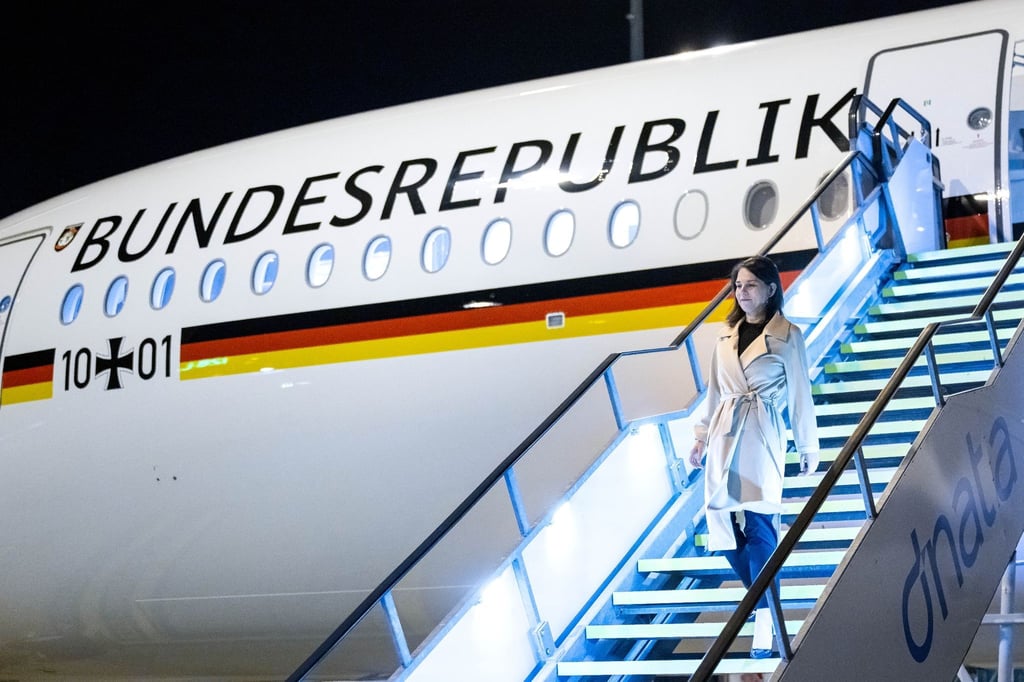 Auf diplomatischer Mission: Außenministerin Annalena Baerbock ist im australischen Adelaide eingetroffen.