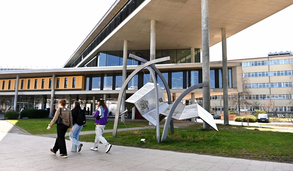 Campus der Uni Magdeburg: Eine Mail an palästinenische Studenten sorgte am Wochenende für Ärger in den sozialen Medien.