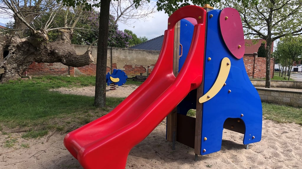 Der Spielplatz "Bäcke" in Gerwisch.