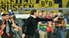 BVB-Cheftrainer Edin Terzic freut sich über den Sieg gegen Paris Saint-Germain.