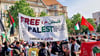 Pro-Palästina-Demo am 30. April auf dem Hallmarkt