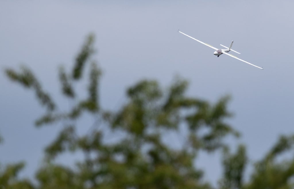Ein Segelflieger bei einem Trainingsflug. (Symbolbild)
