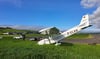 Landeunfall auf dem Flugplatz Ballenstedt: Eine Cessna verunglückte am Freitagmorgen.