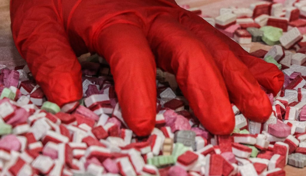 In Leipzig wurden bei einer Razzia unter anderem 2,5 Kilogramm Ecstasy-Tabletten gefunden.