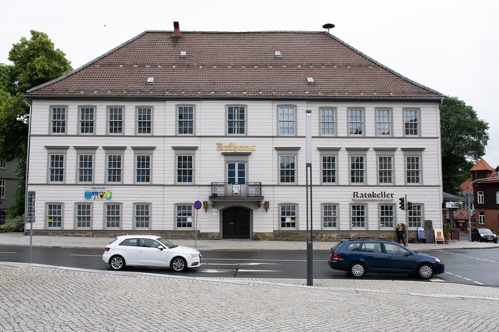 Außenansicht des Rathauses der Berg- und Universitätsstadt Clausthal-Zellerfeld.