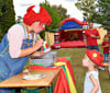 Beim Heimatfest in Wörbzig gab es in der Vergangenheit zum Beispiel einen Clown. Auch zum Ortsgeburtstag im Juni sollen Kinder im Mittelpunkt stehen.