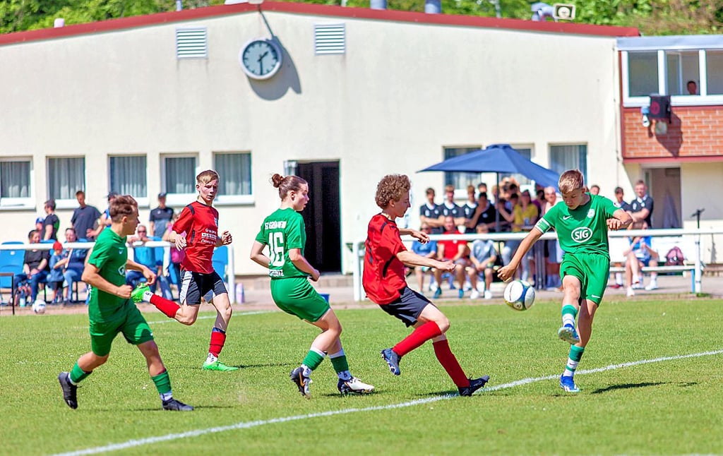Das C-Finale gewann Piesteritz gegen die JSG Lutherkicker - das spiel wurde aber von einem Eklat überschattet.
