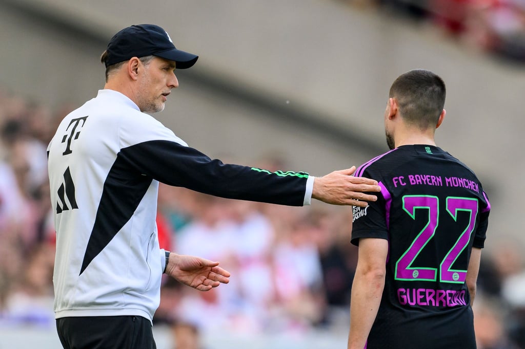 Bayern-Trainer Thomas Tuchel wird gegen Real sehr wahrscheinlich auf Raphaël Guerreiro verzichten müssen.