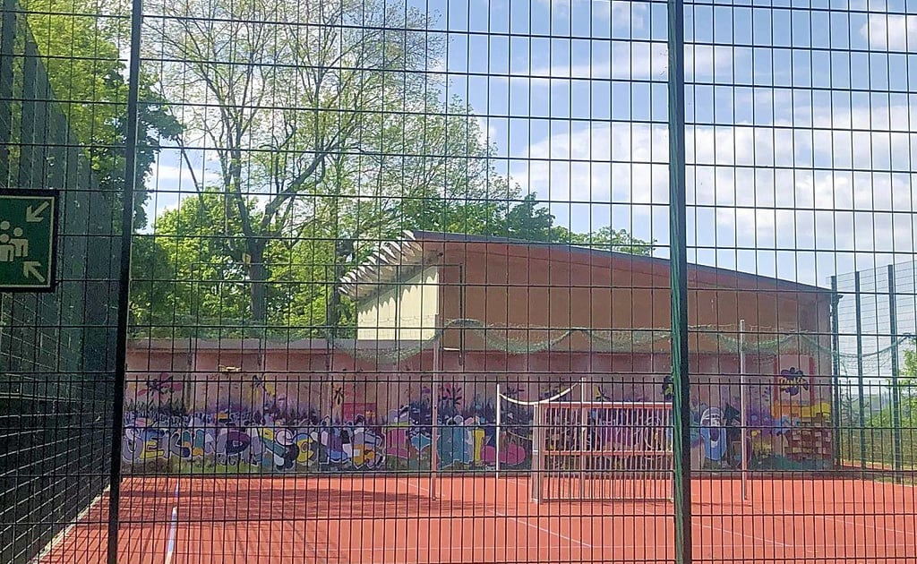 Die Turnhalle der Sekundarschule III in Zeitz