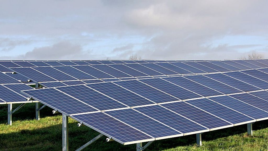 Von einem Solarpark in Emersleben (Landkreis Harz) sind kilometerlange Kabel geklaut worden.