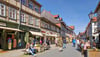 In der Altstadt von Wernigerode wartet eine Vielzahl von individuellen Geschäften auf die Besucher.