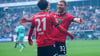 Hannover 96 feiert einen Heimsieg gegen den SC Paderborn.