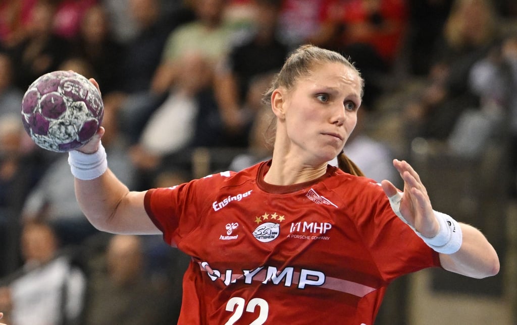 Bietigheims Xenia Smits traf beim Champions-League-Spiel in Odense sieben Mal.