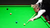 Kyren Wilson aus England in Aktion während seines Spiels gegen Jak Jones im Finale am sechzehnten Tag der Cazoo World Snooker Championship 2024 im The Crucible Theatre.