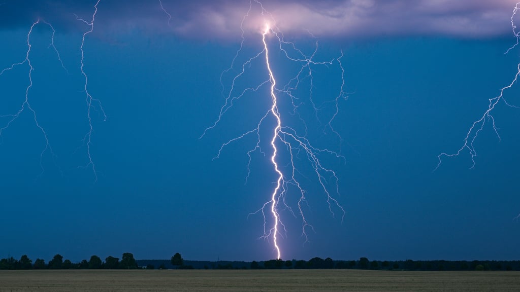Weather: Thunderstorms and heavy rain in Saxony-Anhalt on Sunday