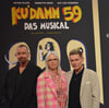 Das Erfolgstrio ist für die Fortsetzung  „Ku’damm 59“ am Theater des Westens in Berlin  wieder vereint: Autorin Annette Hess mit den Songschreibern Ulf Leo Sommer (links) und  Peter Plate.