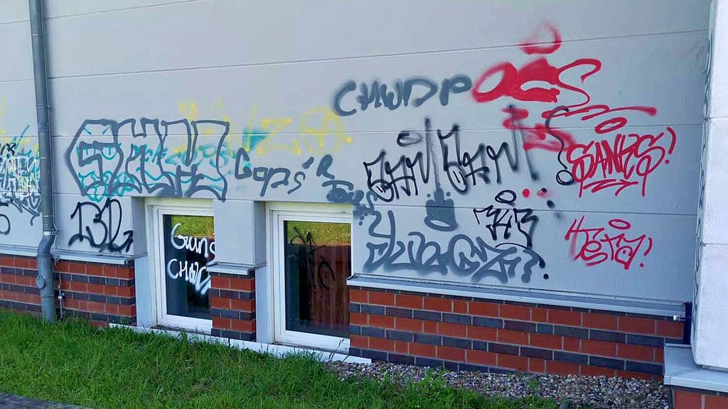 Immer wieder kommt es zu Schmierereien an öffentlichen Einrichtungen in Irxleben.