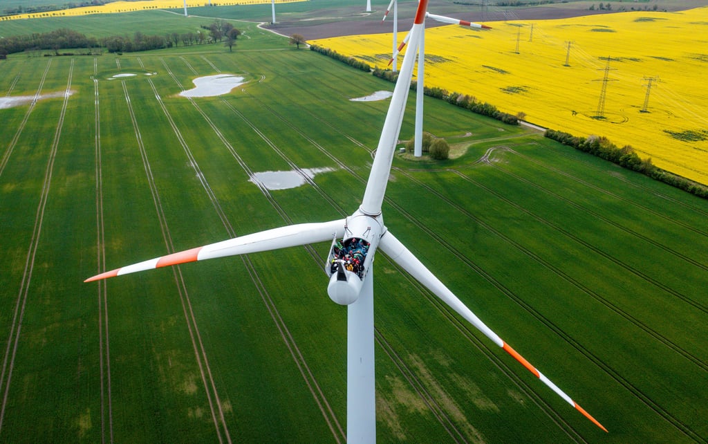 Mithilfe von Windrädern möchte die Gemeinde Möser ihren Haushalt aufstocken.