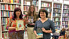 Die Drei von der Buchhandlung sind ein engagiertes Team: Inhaberin Sabine Mehland, Pia Lautenschläger und Simone Neitz (von links). 