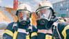 Tom Langner und Michael Halbenz von der Feuerwehr Wittenberg-West nahmen am Berliner „Firefighter Stairrun“ teil. 